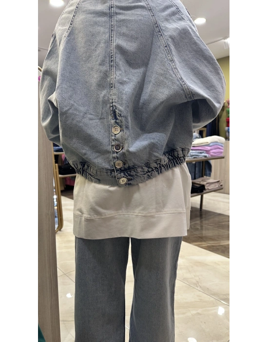 Venöve 25SSCEK0013 Mavi Naomi Ceket