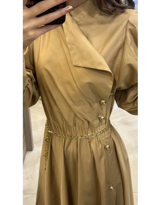 Venöve 25SSELB0018 Camel Kristen Elbise