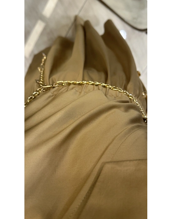 Venöve 25SSELB0018 Camel Kristen Elbise