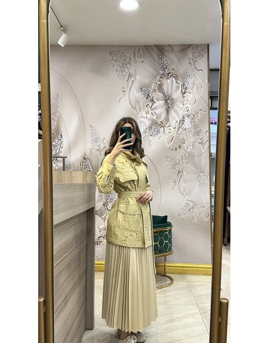 Venöve 25SSETE0002 Bej Brandi Etek