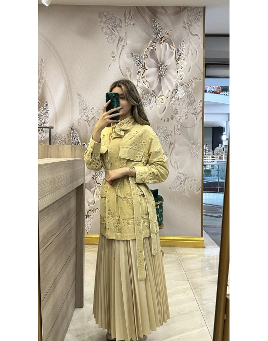 Venöve 25SSETE0002 Bej Brandi Etek