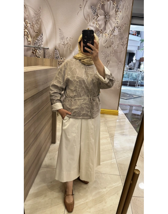 Venöve 25SSETE0006 Krem Lucy Etek