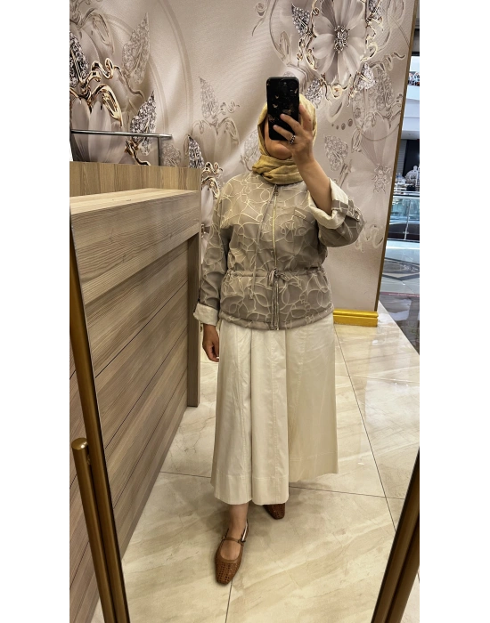 Venöve 25SSETE0006 Krem Lucy Etek