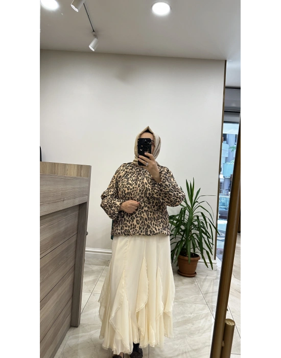 Venöve 25SSETE0016 Etek Bej