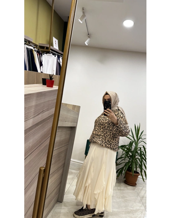 Venöve 25SSETE0016 Etek Bej