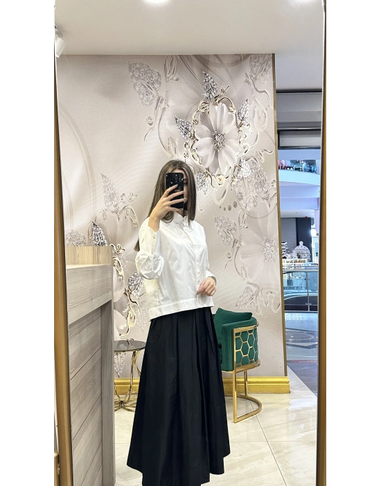 Venöve 25SSGOM0010 Beyaz April Gömlek