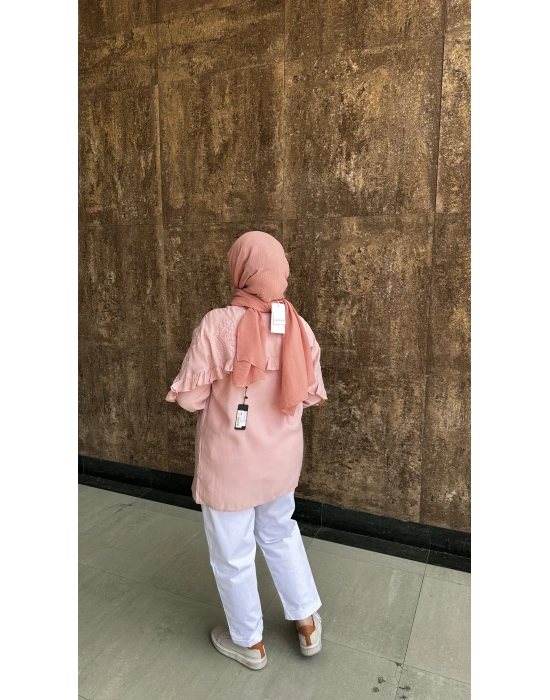 Venöve 25SSGOM0011 Emili Gömlek Pembe