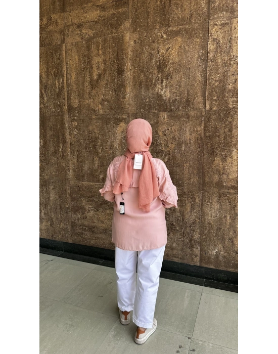 Venöve 25SSGOM0011 Emili Gömlek Pembe