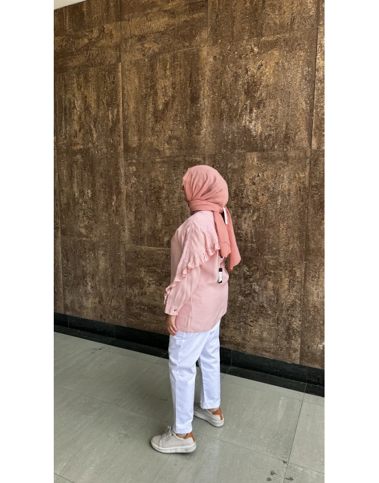 Venöve 25SSGOM0011 Emili Gömlek Pembe