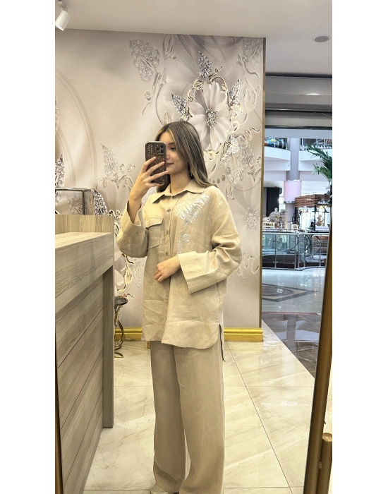 Venöve 25SSGOM0013 Bej Rayla Takım