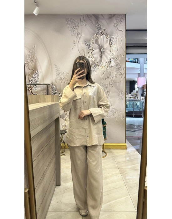 Venöve 25SSGOM0013 Bej Rayla Takım