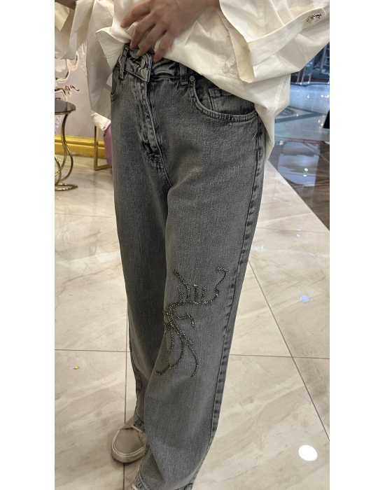 Venöve 25SSPNT0020 Gri Emily Pantolon