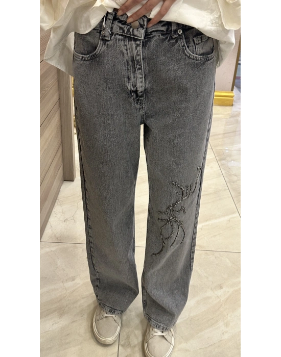 Venöve 25SSPNT0020 Gri Emily Pantolon