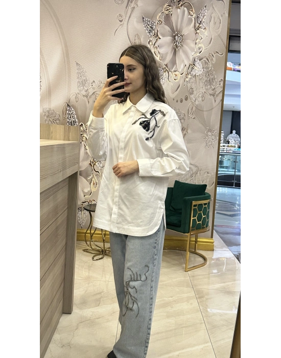 Venöve 25SSPNT0020 Mavi Emily Pantolon