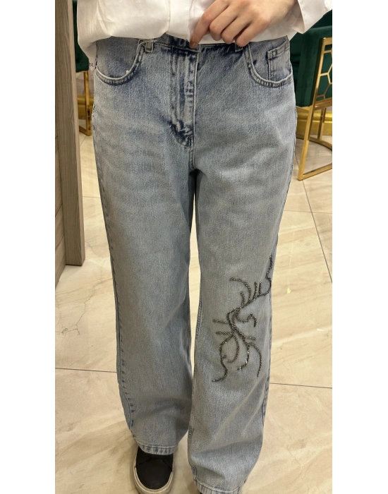 Venöve 25SSPNT0020 Mavi Emily Pantolon