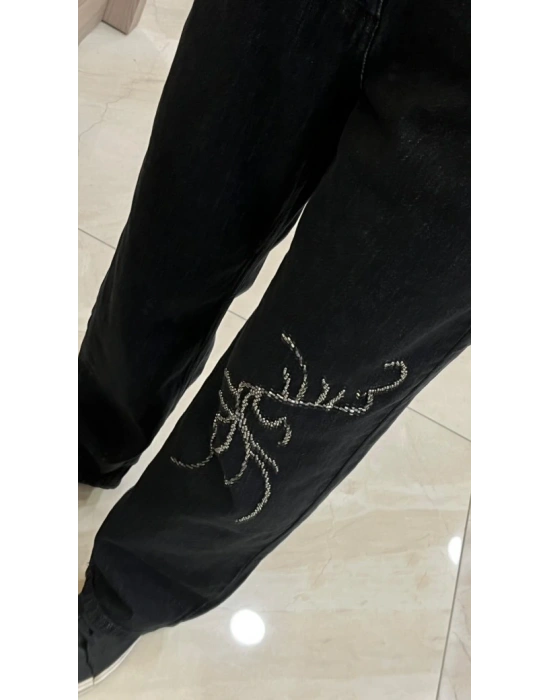 Venöve 25SSPNT0020 Siyah Emily Pantolon