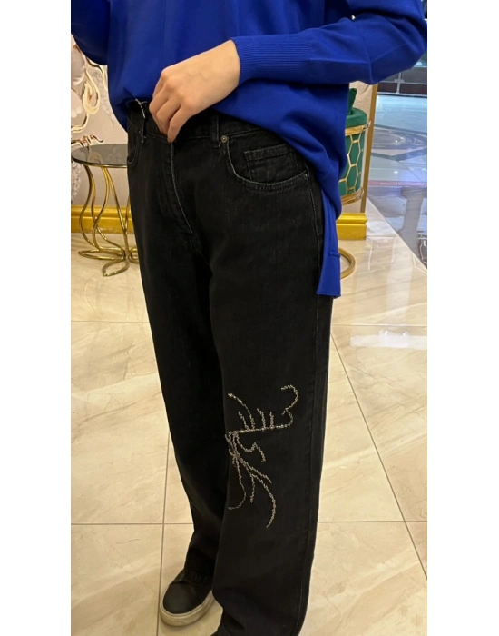 Venöve 25SSPNT0020 Siyah Emily Pantolon