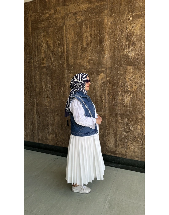 Venöve 25SSYLK0001 Fiona Yelek Mavi