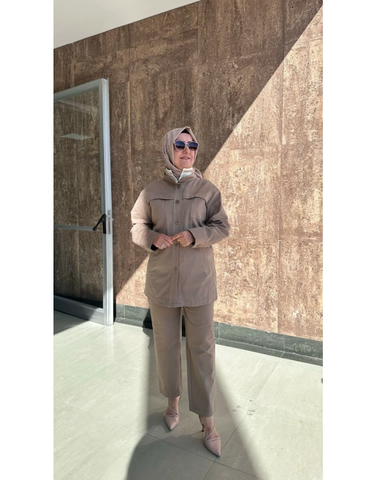 Venöve 26FWCEK0008 Bej Galvin Takım