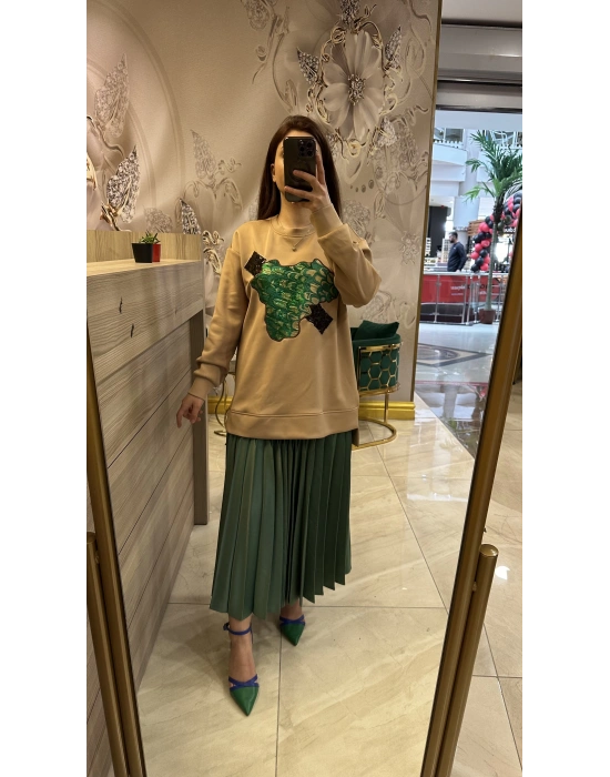 Venöve Arta Etek Yeşil 24ssete0001