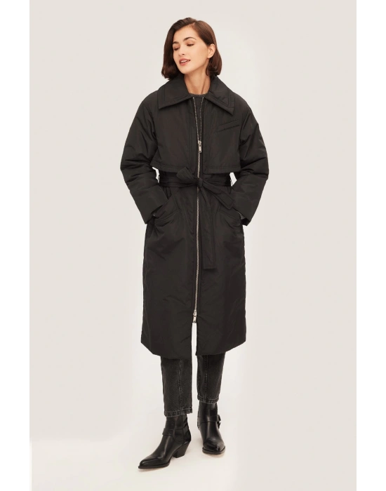 Venöve Astin Siyah Kaban