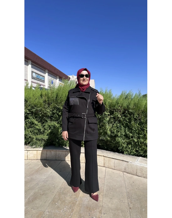 Venöve IVY takım Siyah