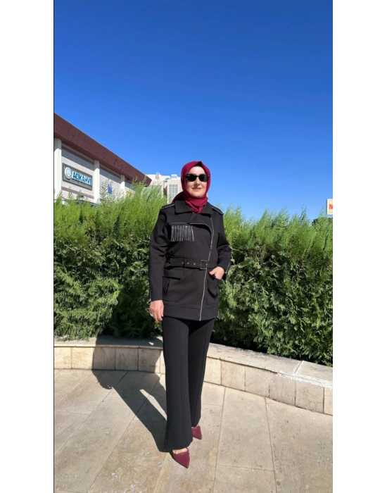 Venöve IVY takım Siyah