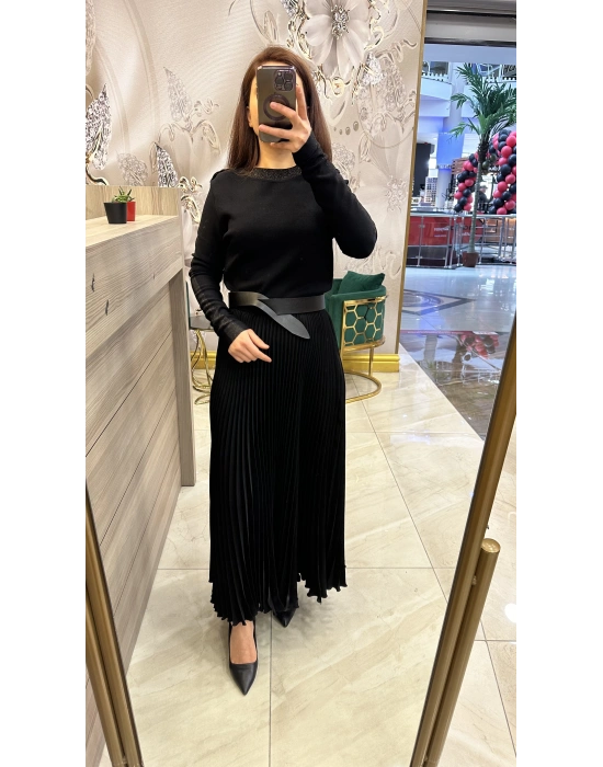 Venöve Tadic Elbise Siyah 24sselb0031