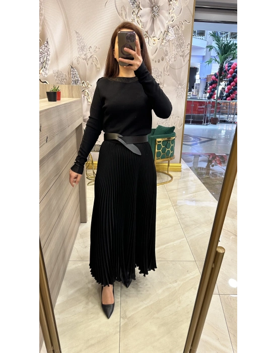 Venöve Tadic Elbise Siyah 24sselb0031