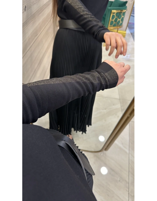 Venöve Tadic Elbise Siyah 24sselb0031