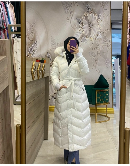 WOMANİA MONT X JACKET BEYAZ