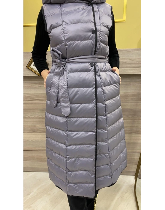 WOMANİA YELEK BARCELONA GRİ