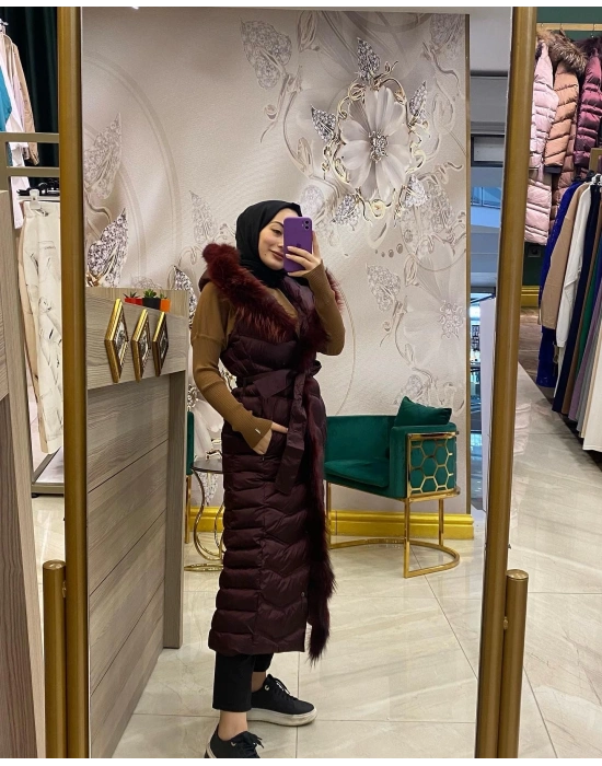 WOMANİA YELEK HAUTE COUTURE MÜRDÜM