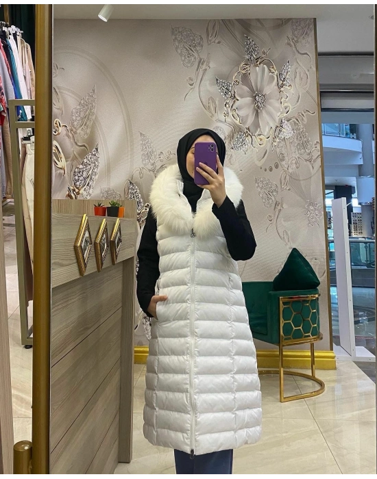 WOMANİA YELEK RİO EKRU