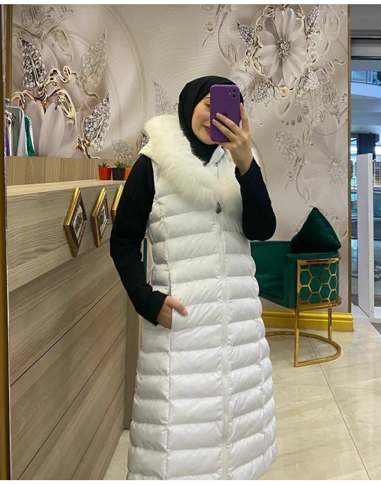 WOMANİA YELEK RİO EKRU