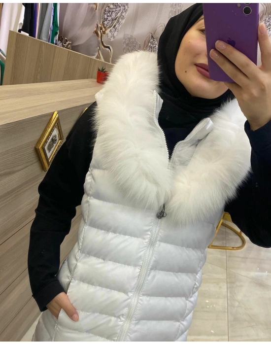 WOMANİA YELEK RİO EKRU