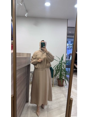 Magazin 4454 Lyocell Takım Vizon