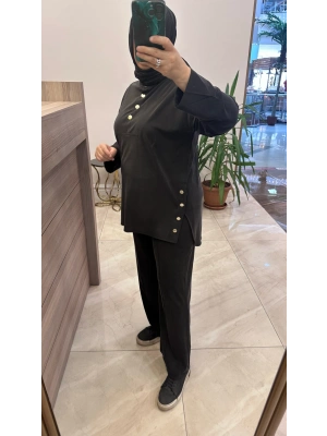 Magazin 4437 Tensel Takım Siyah