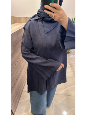 Magazin 4470 Lyocell Takım Lacivert