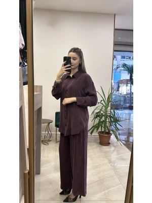 Ayd ipek Qupra takım mürdüm