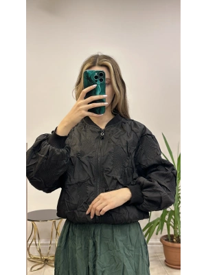 Ceremony 6852 Santana Bomber Ceket Siyah