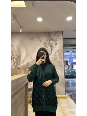 Ghisa 5KÖRHRK3603 Hırka Yeşil