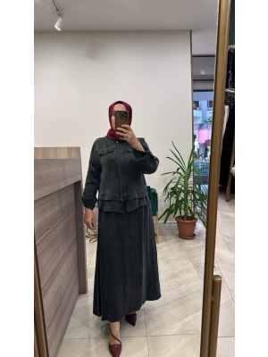 Hilay 0126K Qupra Takım siyah