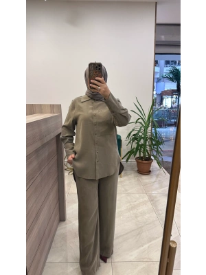 Hilay Modal Takım Bej