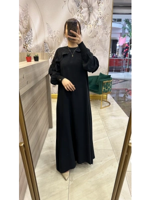 İnvee 6935 Elbise Siyah