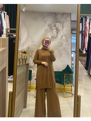 İnvee Tarçın Triko Pantolon