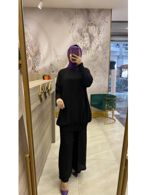 İnvee Caz Tunik 6419 siyah