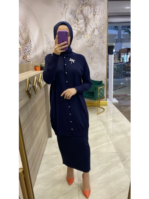 İnvee Yusufçuk Hırka Lacivert