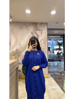 İnvee Yusufçuk Hırka Saks