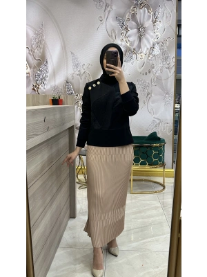 Misswhence 34044 Siyah Tunik